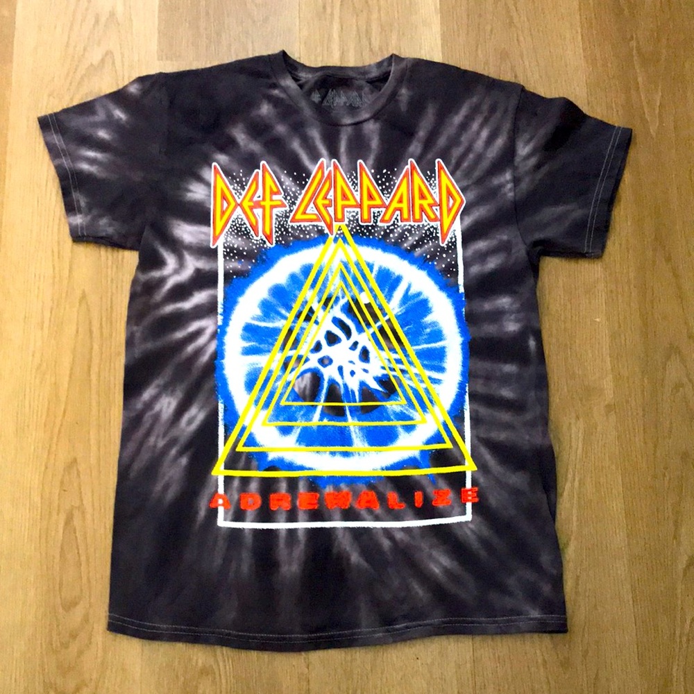 Def Leppard Adrenalize Graphic Shirt, Size M